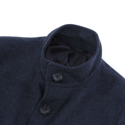 Remus Uomo Jonah Jacket in Navy Neck