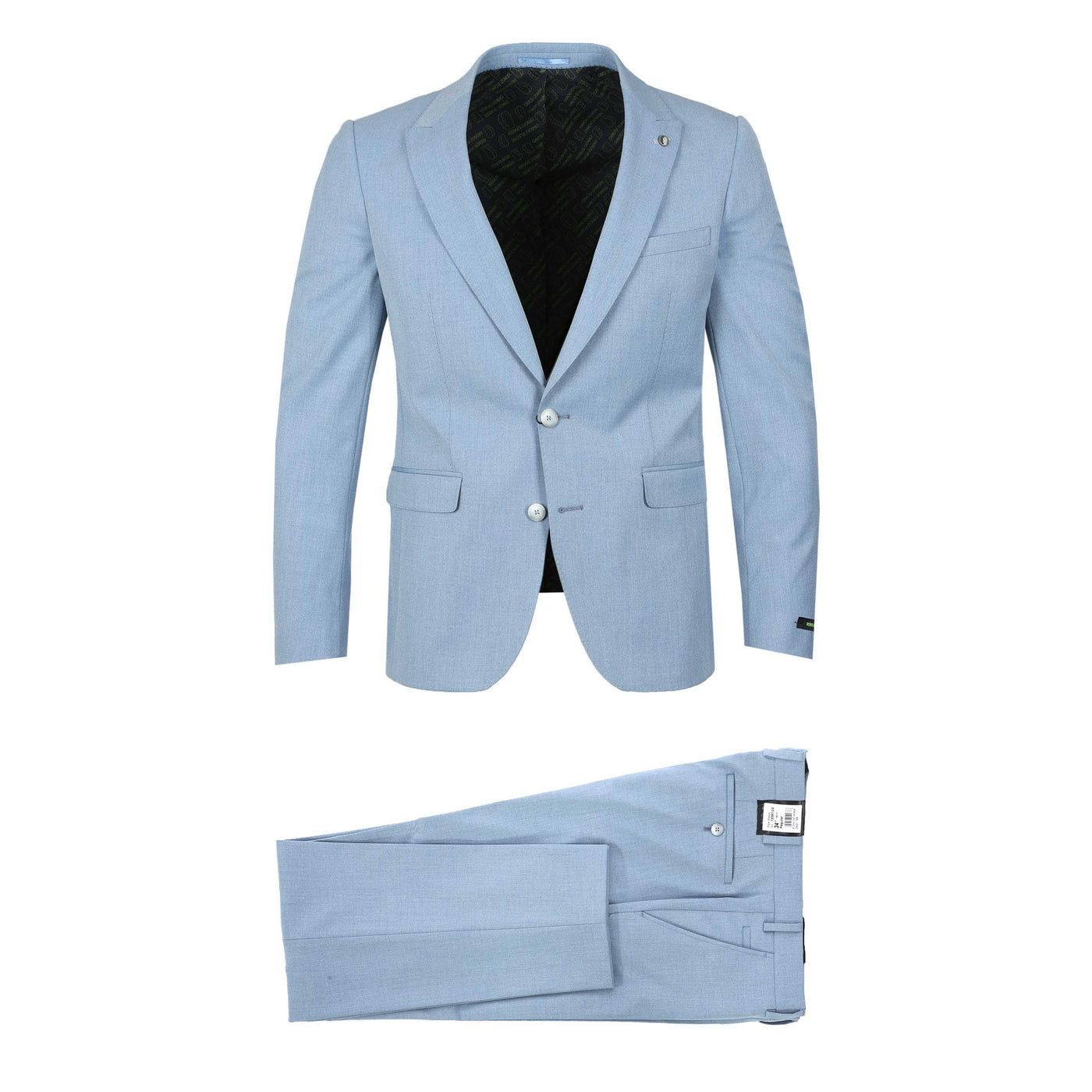Remus Uomo Massa Jacket in Sky Blue Suit