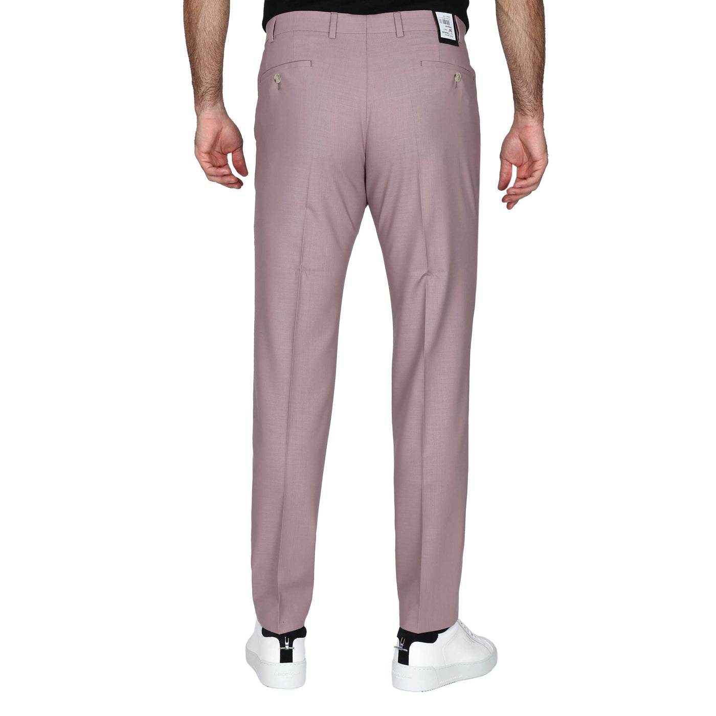 Remus Uomo Massa Trouser in Pastel Purple Back