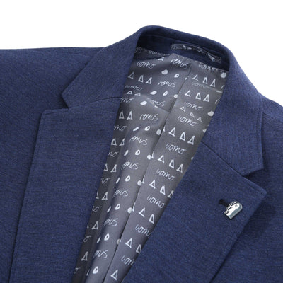 Remus Uomo Napoli Jacket in Blue Lapel