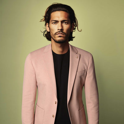 Remus Uomo Napoli Jacket in Pink Model