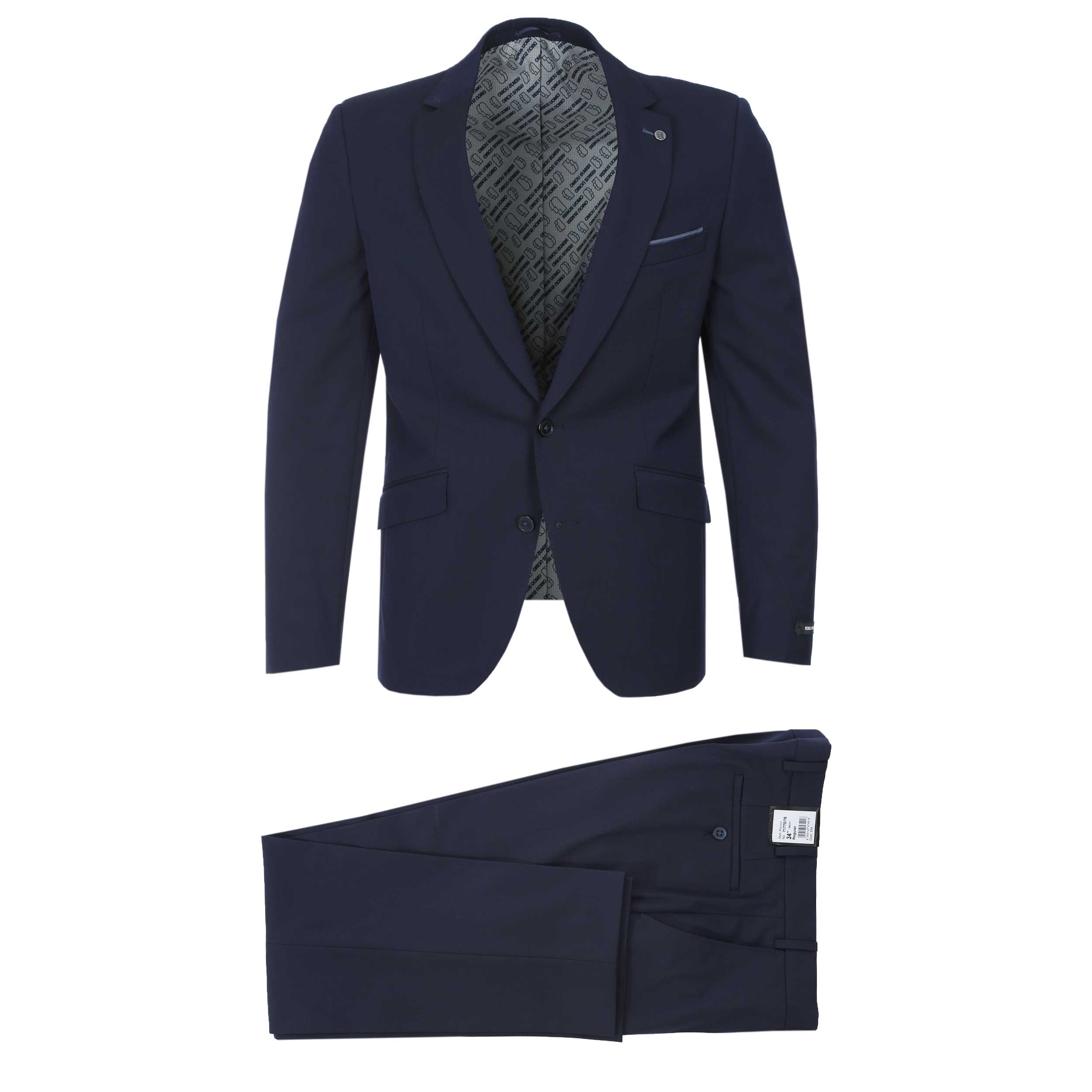 Remus Uomo Palucci Suit in Navy