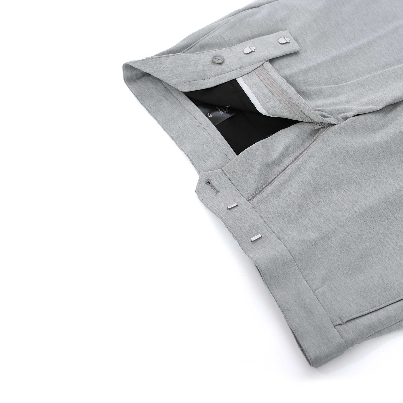 Remus Uomo Sondrio Trouser in Grey Fly