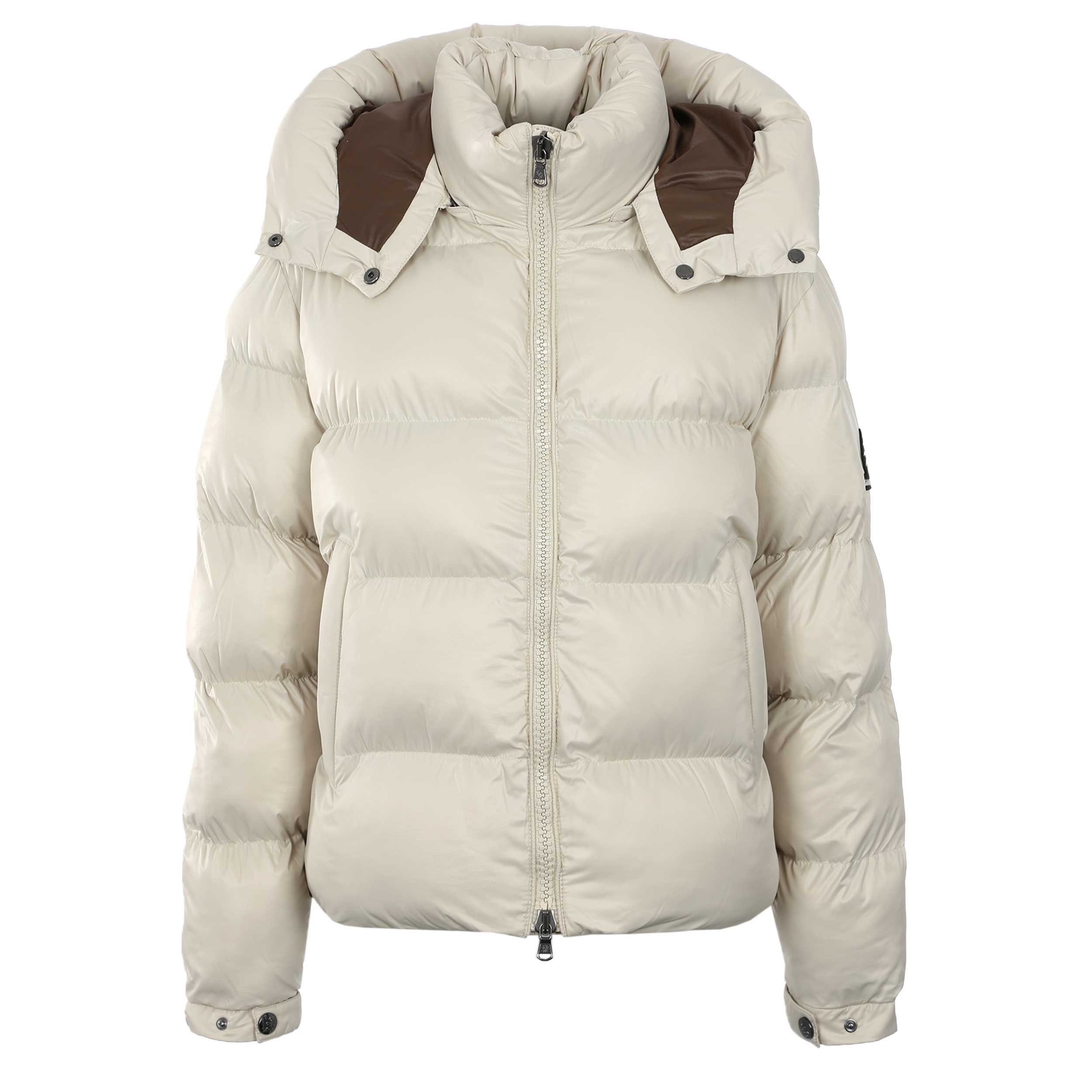 Sandbanks Aurora Puffer Ladies Jacket in Stone