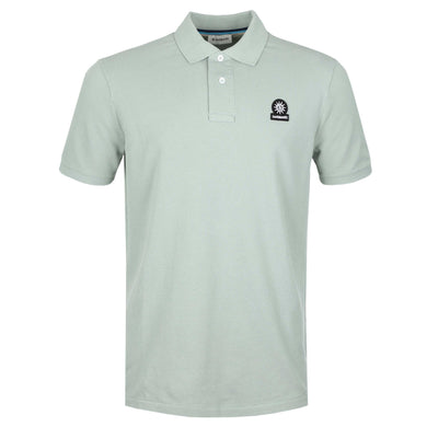 Sandbanks Badge Logo Polo Shirt in Sage Main