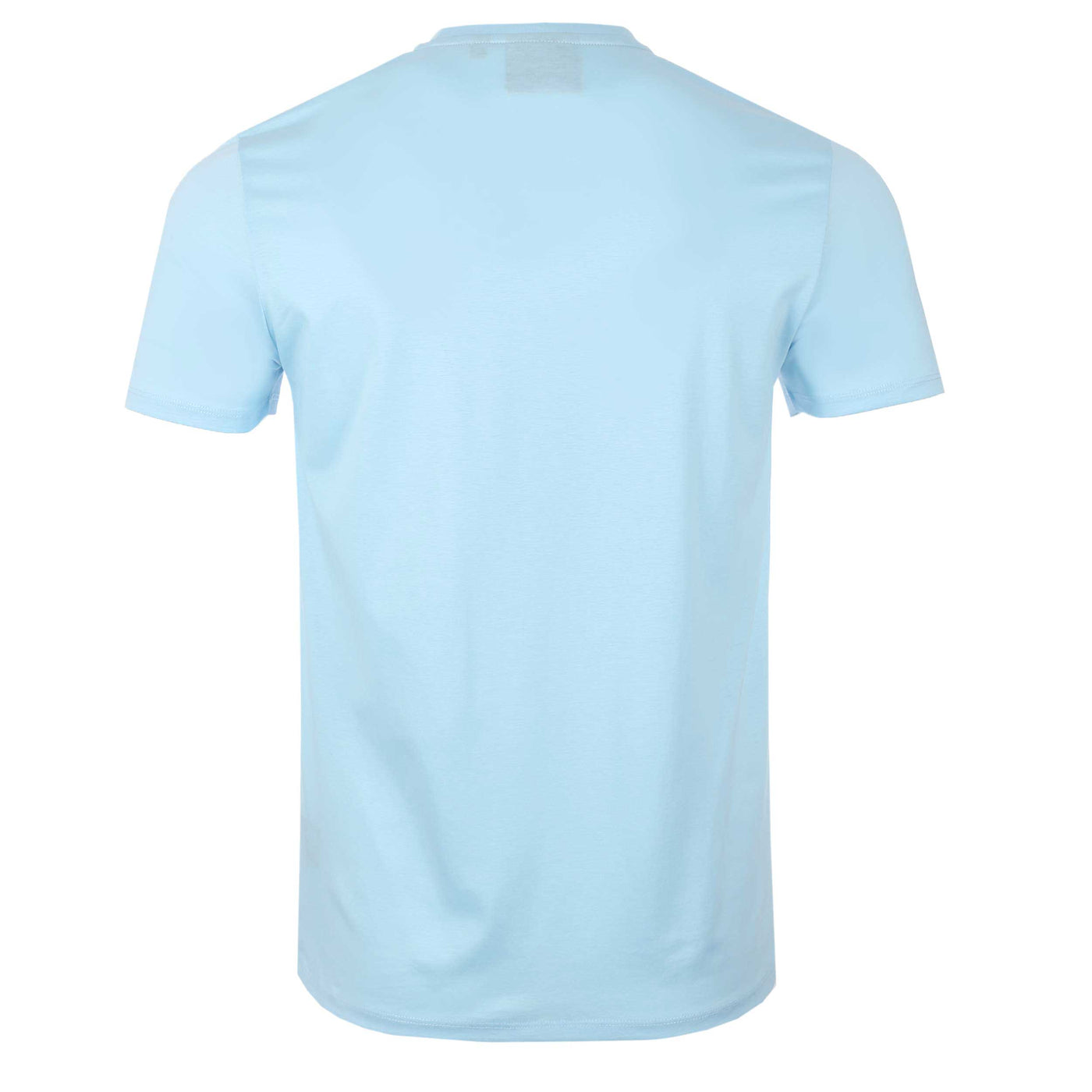 Sandbanks Badge Logo T Shirt in Crystal Blue Back