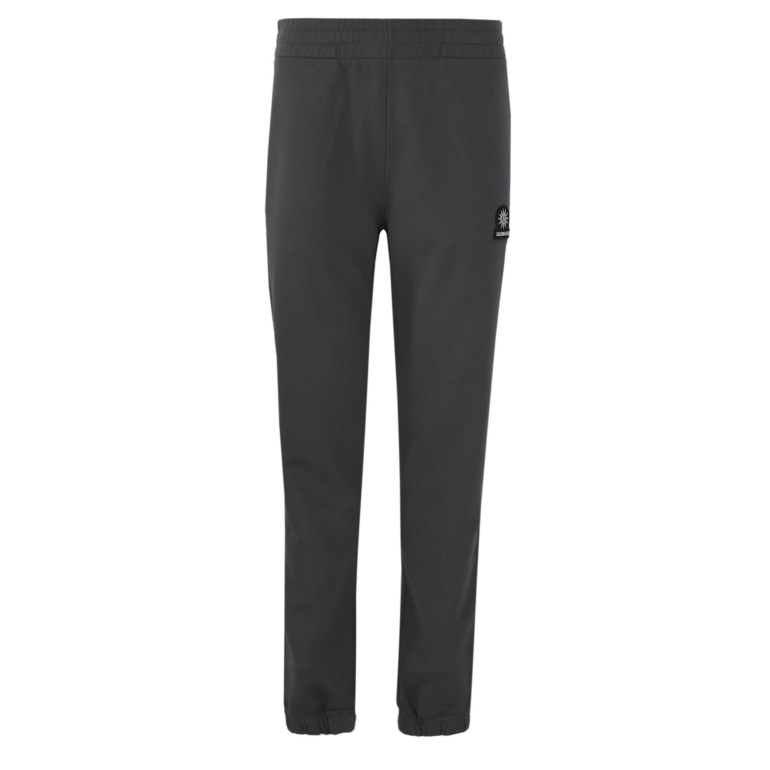Sandbanks Badge Logo Track Pants in Anthracite