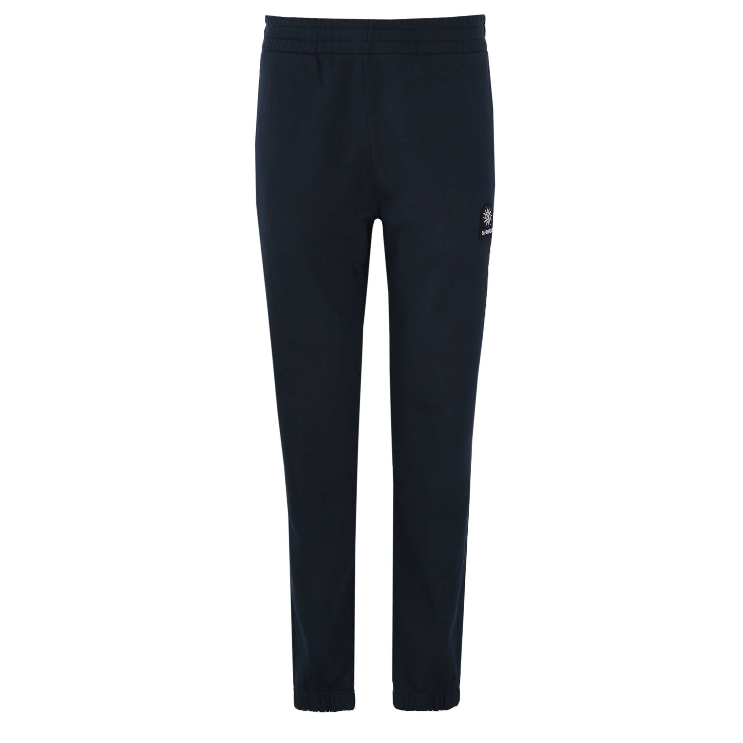 Sandbanks Badge Logo Track Pants in Navy