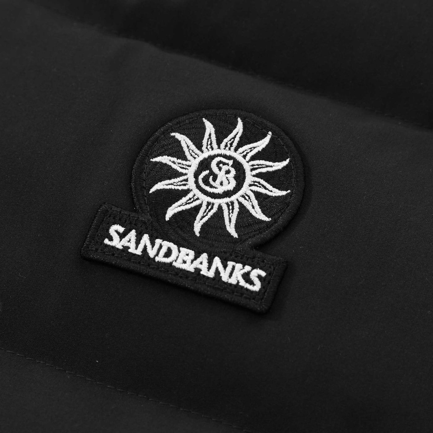 Sandbanks Explorer Gilet in Black Logo