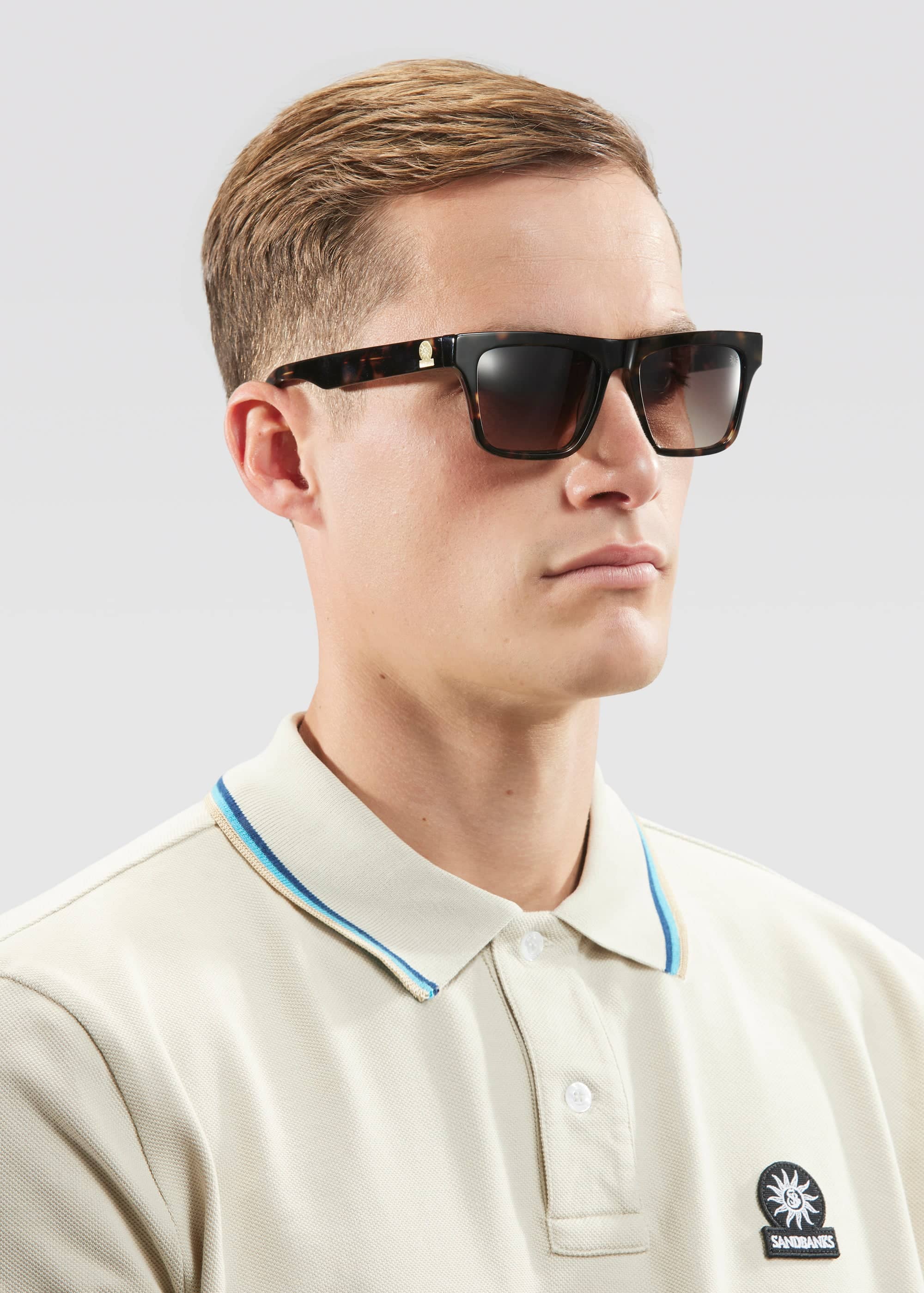 Sandbanks Monaco Sunglasses in Havana