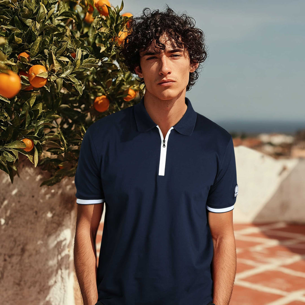 トップス WIND AND SEA SEA Dry Kando Polo Shirt Buy Reiss Off White/Navy Duncan Cotton Blend Stripe Knit Polo