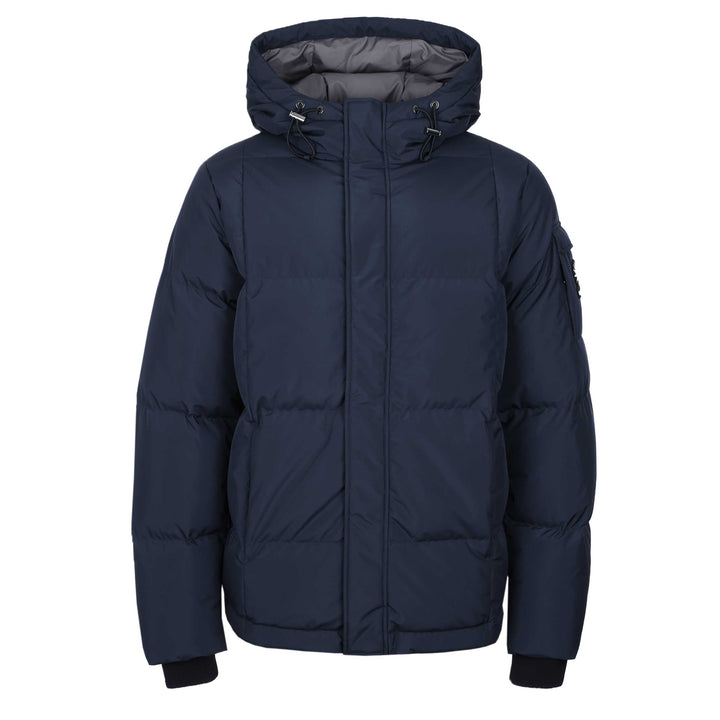 Sandbanks Alpha Puffer Jacket in Navy – Norton Barrie