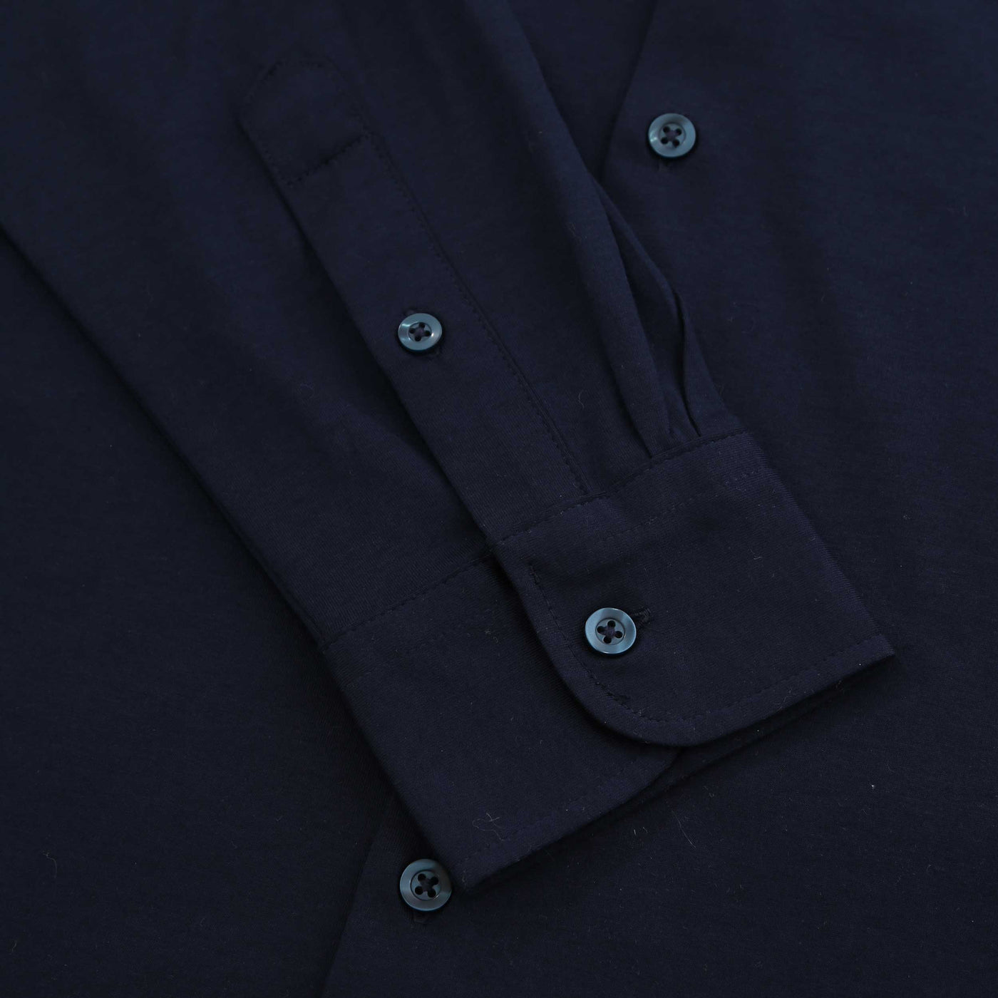 Seinse Basic Stretch Shirt in Navy Cuff