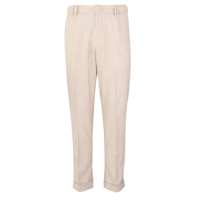 Seinse Elasticated Waistband Trouser in Beige