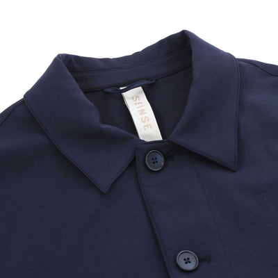 Seinse Patch Pocket Shacket in Navy