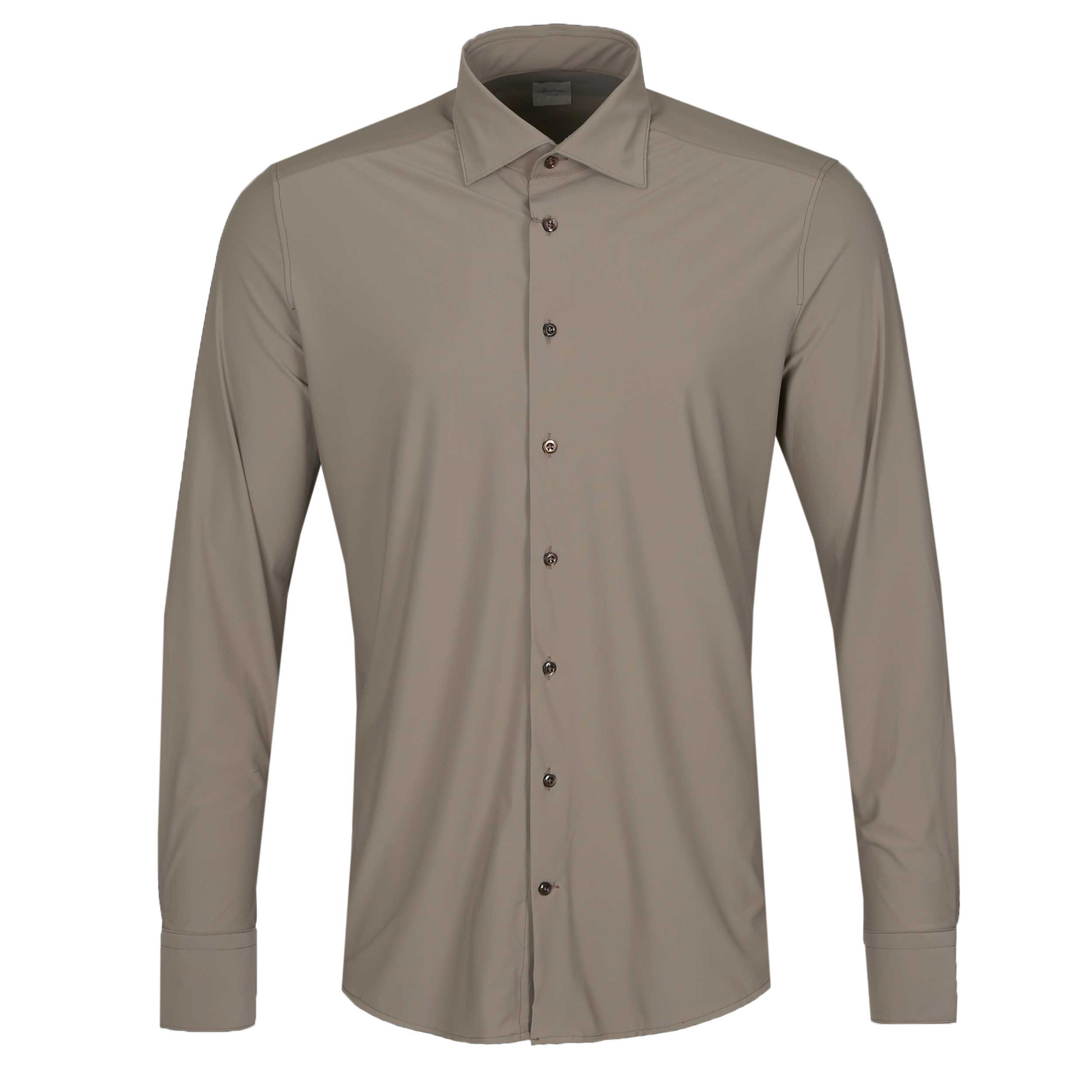 Stenstroms Active Stretch Shirt in Khaki