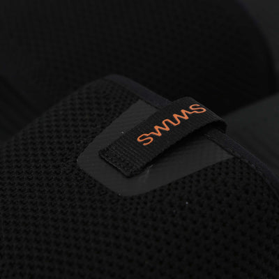Swims Cabana Slide in Black Logo Tab
