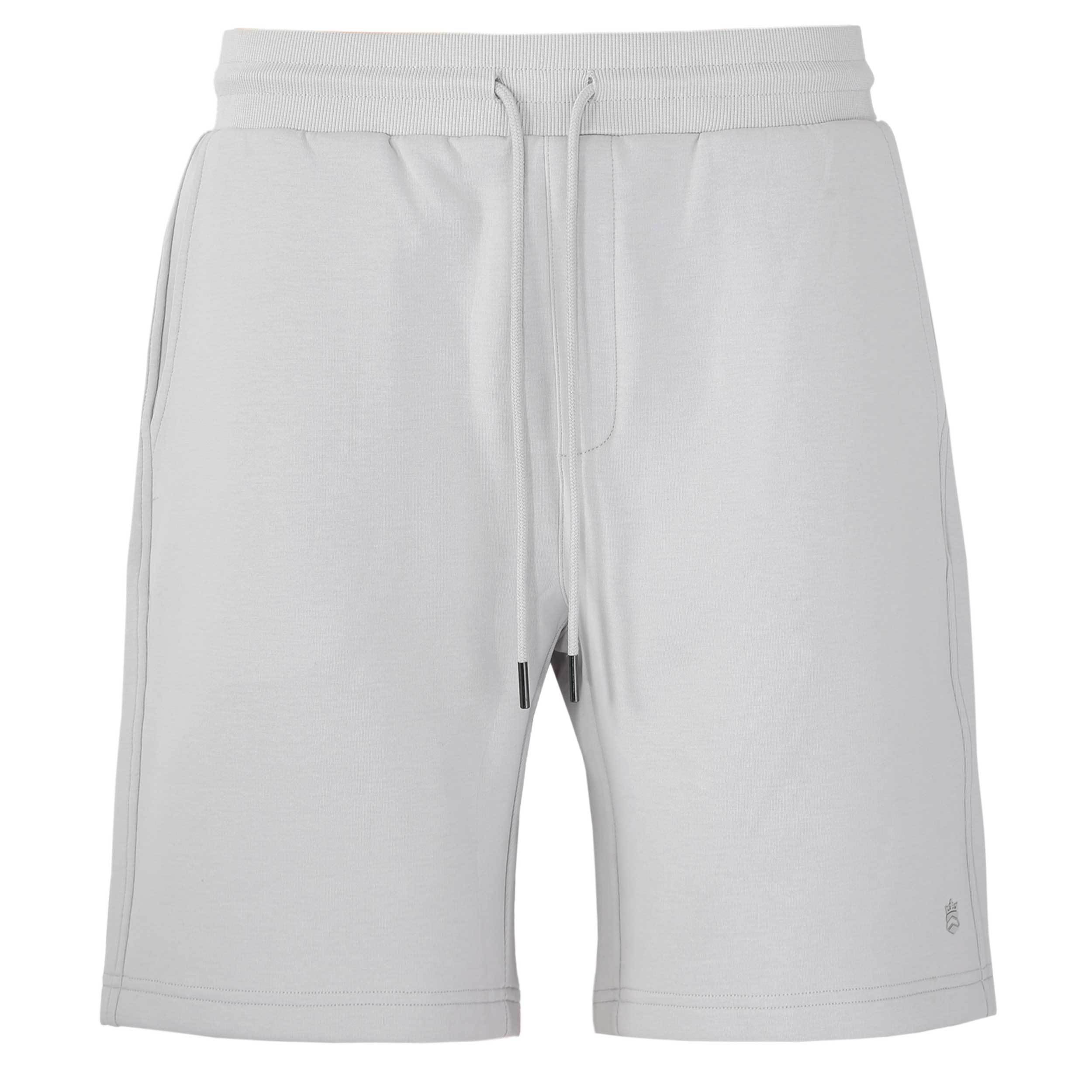 Thomas Maine Basic Sweat Short in Light Grey