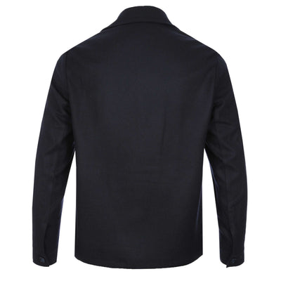 Thomas Maine Monza Overshirt in Navy Back