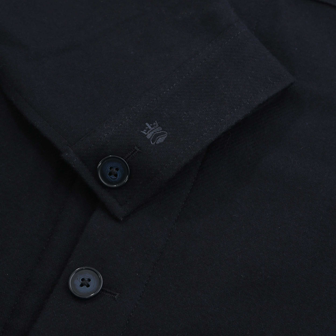 Thomas Maine Monza Overshirt in Navy Logo