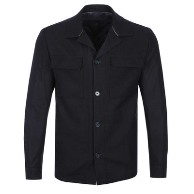 Thomas Maine Monza Overshirt in Navy