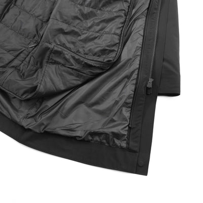UBR Black Storm Coat in Black Interior Removed