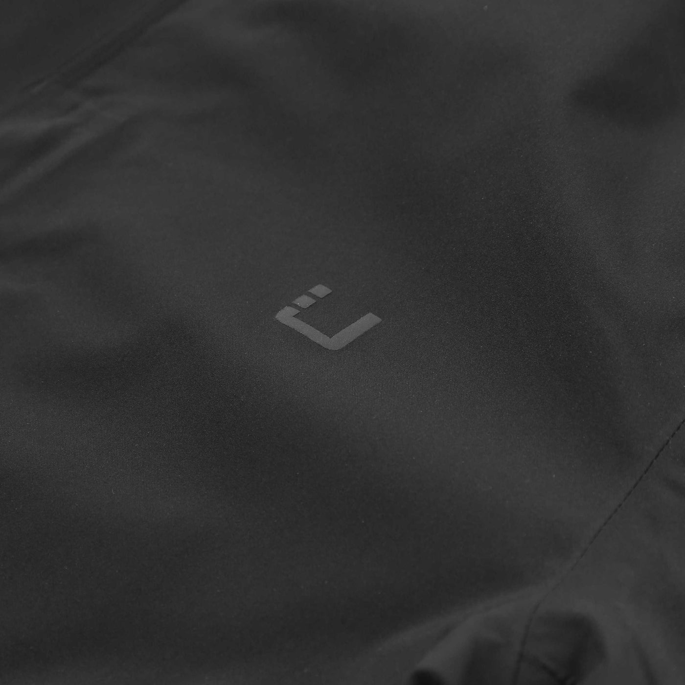 UBR Black Storm Coat in Black Logo