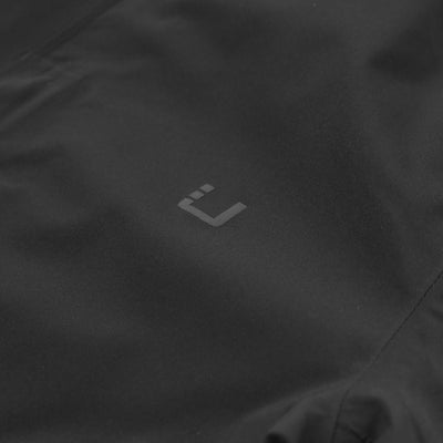 UBR Black Storm Coat in Black Logo
