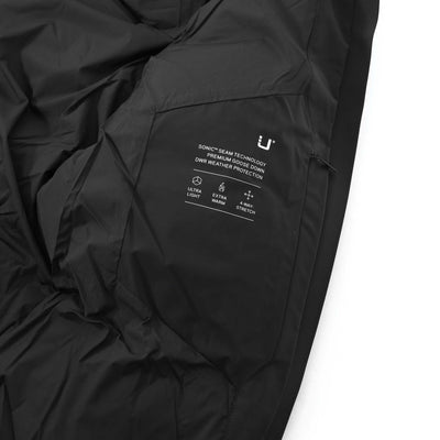 UBR Infinity Ladies Coat in Black Detail