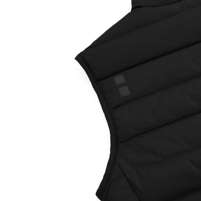 UBR Sonic Vest Gilet in Black Shoulder Cuff