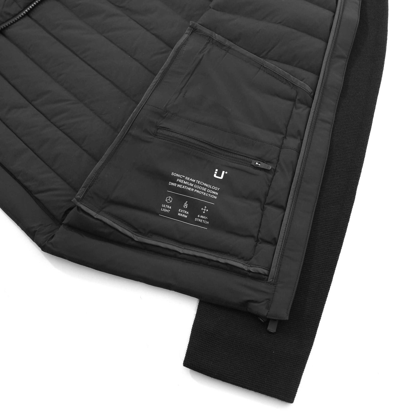 UBR Supersonic Savile Jacket in Black Detail