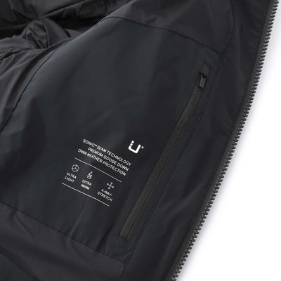 UBR Titan Jacket in Black Inside