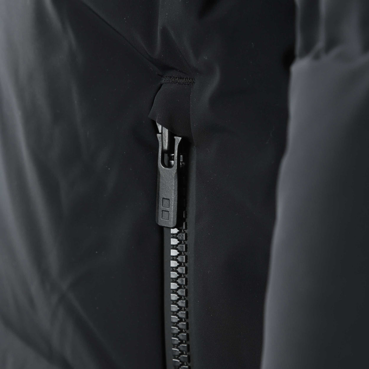 UBR Titan Jacket in Black Zip Pocket