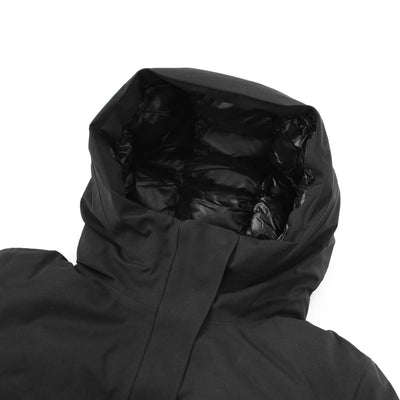 UBR White Heat Ladies Parka in Black Hood