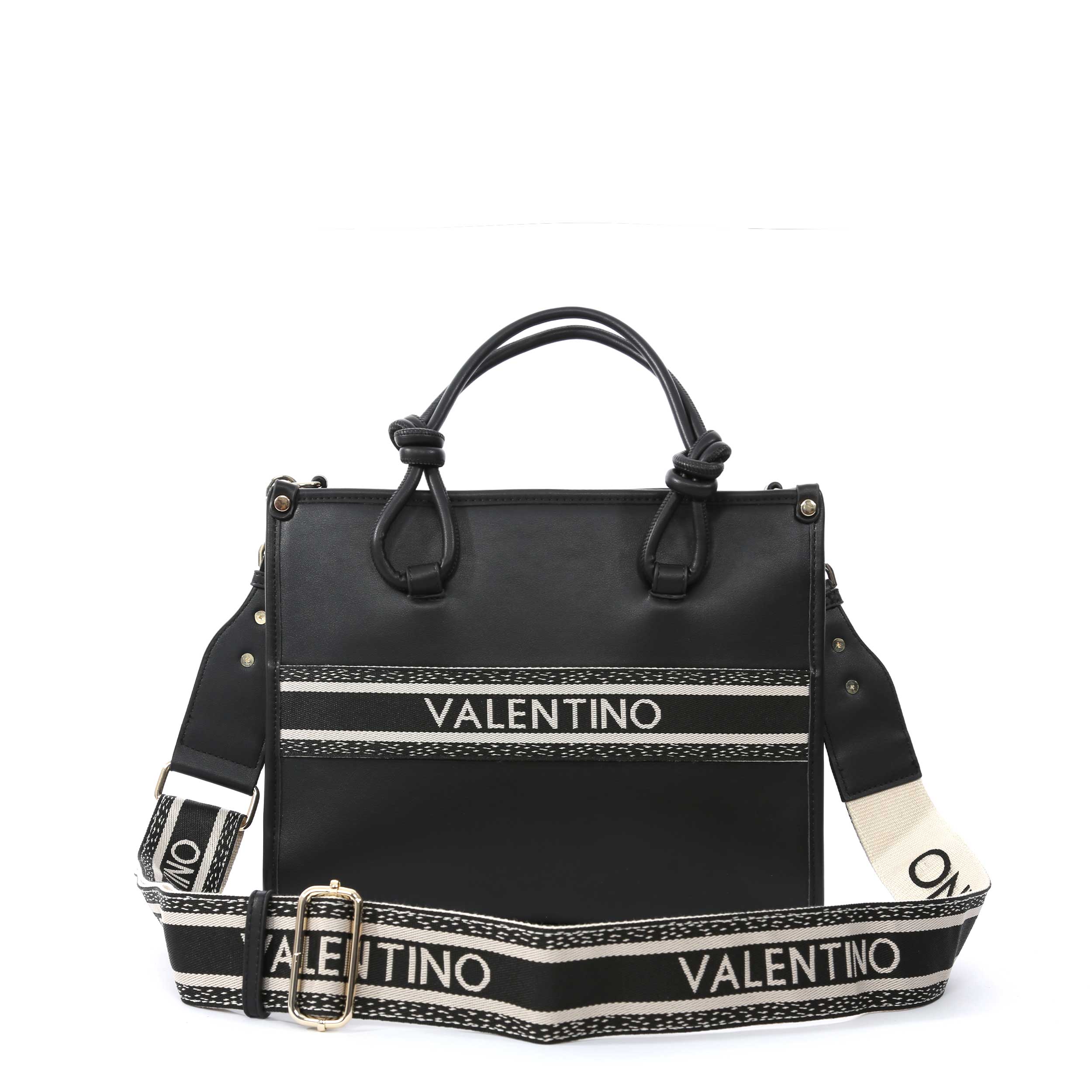 Valentino Bags Aella Shopper Bag in Black