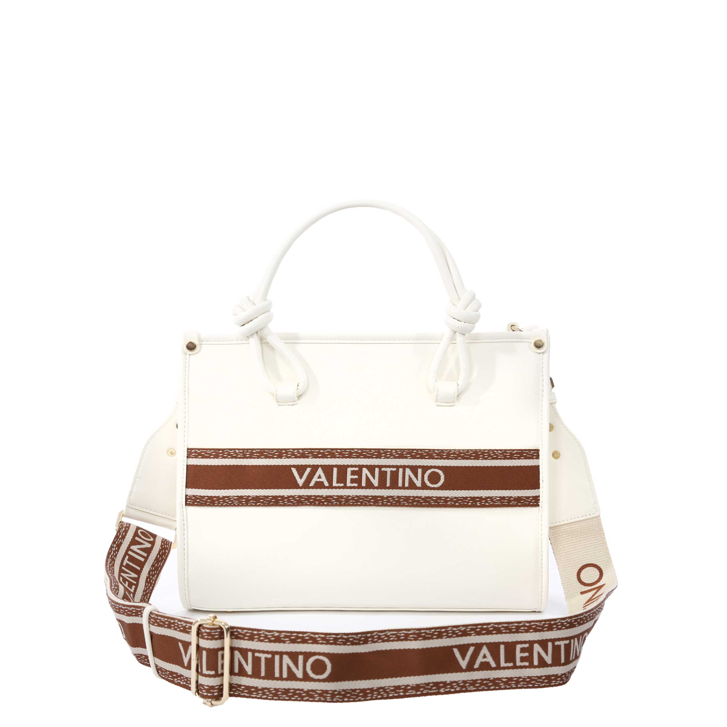 Valentino Bags Aella Shopper Bag in White