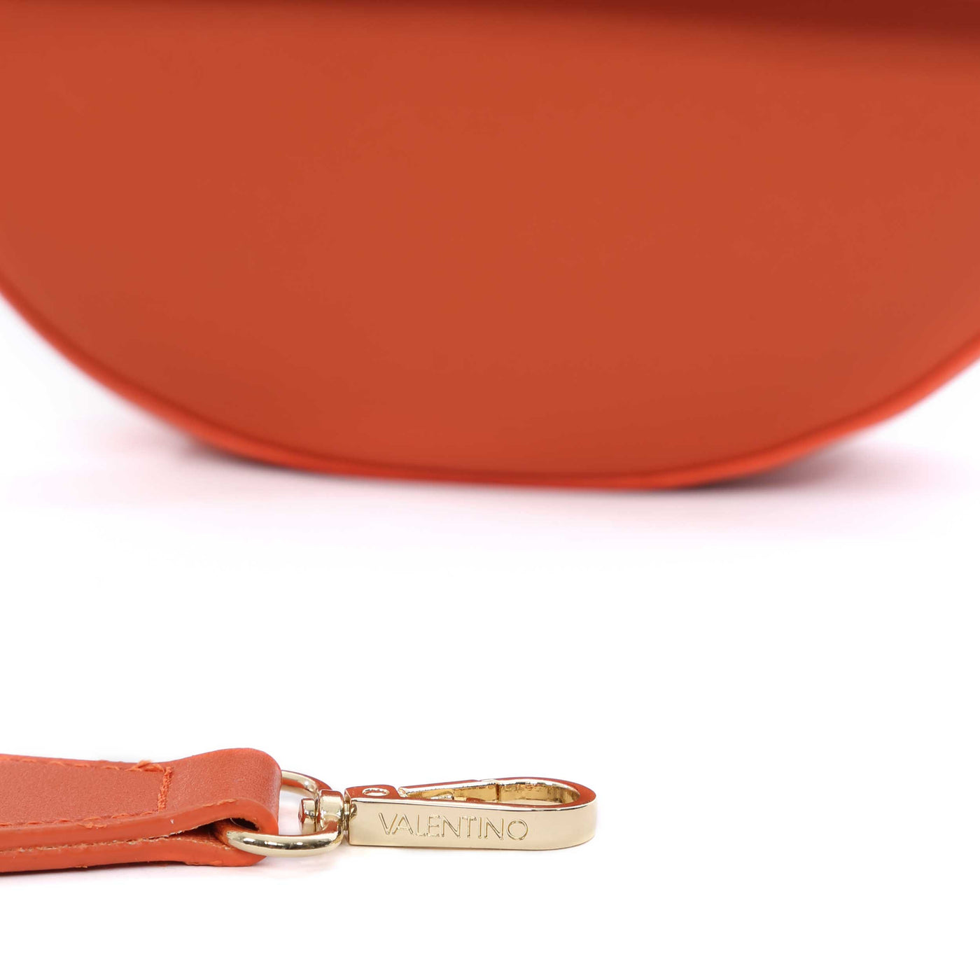 Valentino Bags Bigs Cross Body Bag in Arancio Orange Clasp