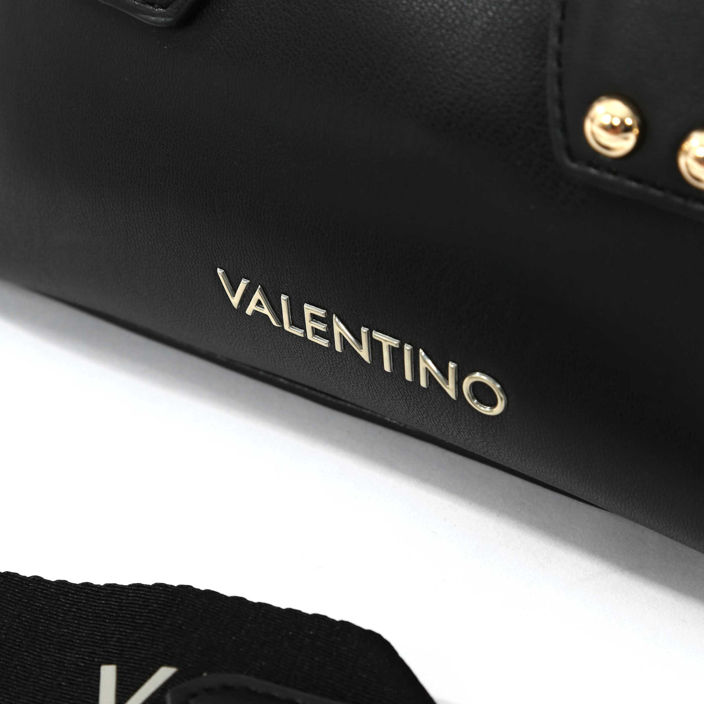 Valentino Bags Chamonix RE Mini Shopper Ladies Bag in Black Logo