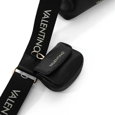 Valentino Bags Chamonix RE Mini Shopper Ladies Bag in Black Mini Pouch