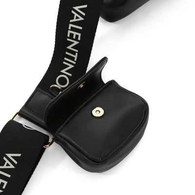 Valentino Bags Chamonix RE Mini Shopper Ladies Bag in Black Open Pouch