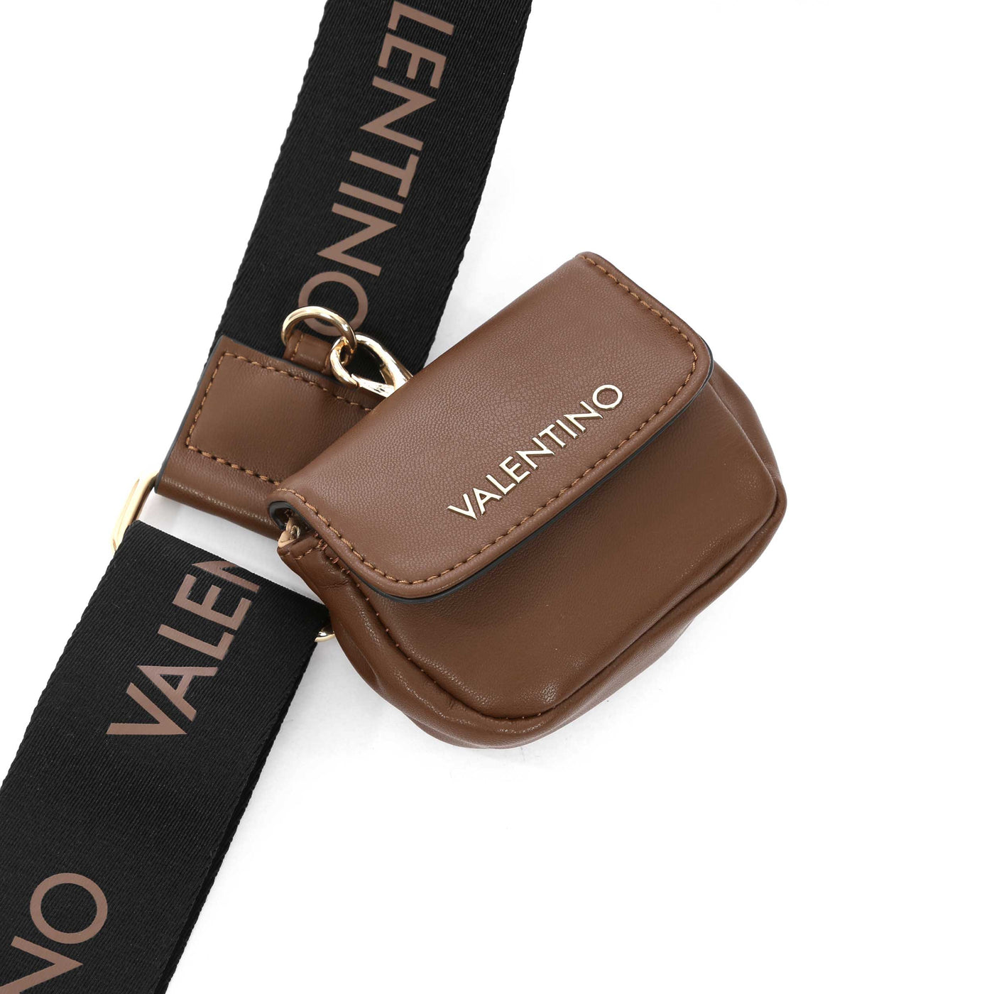 Valentino Bags Chamonix RE Mini Shopper Ladies Bag in Brown Mini Pouch