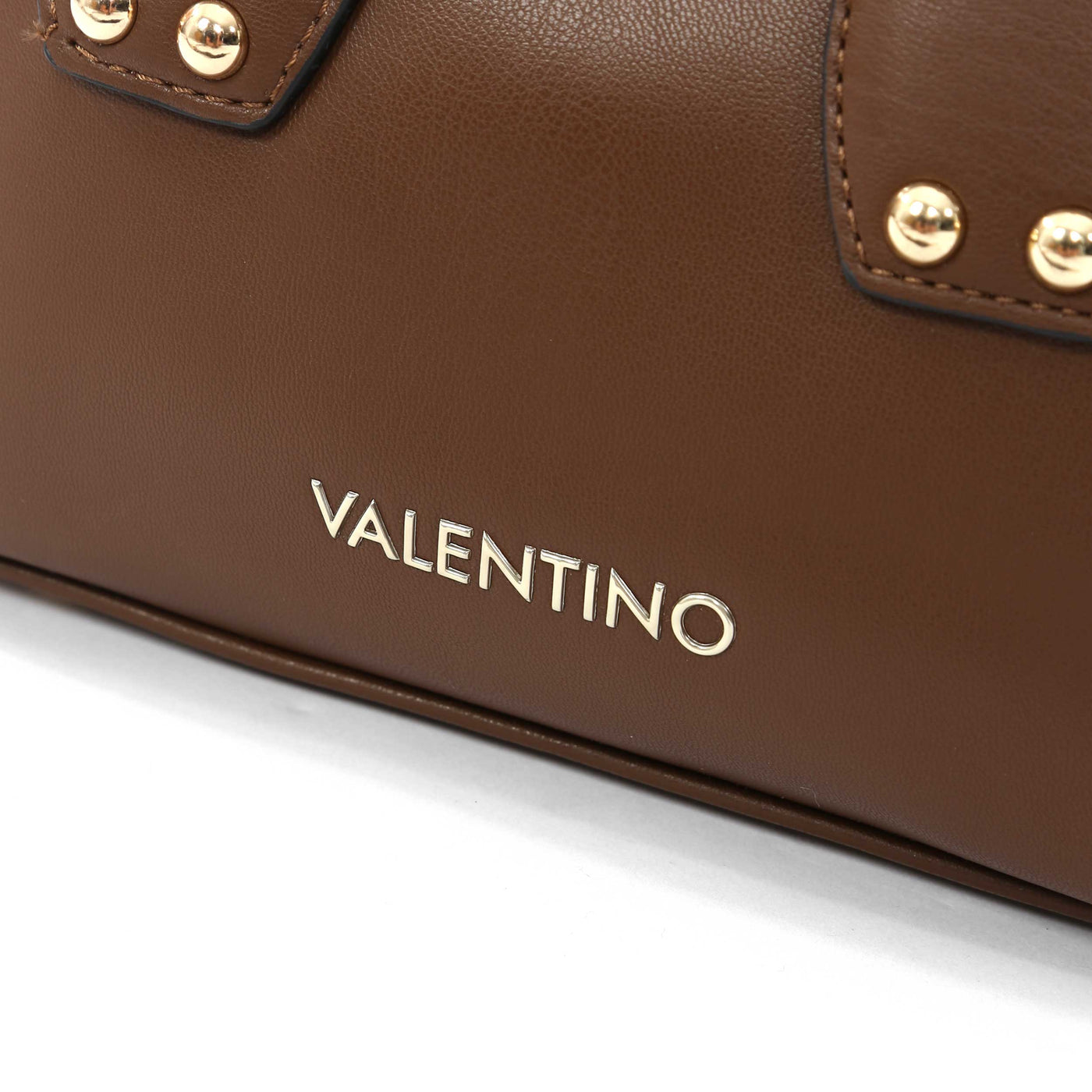 Valentino Bags Chamonix RE Mini Shopper Ladies Bag in Brown Logo
