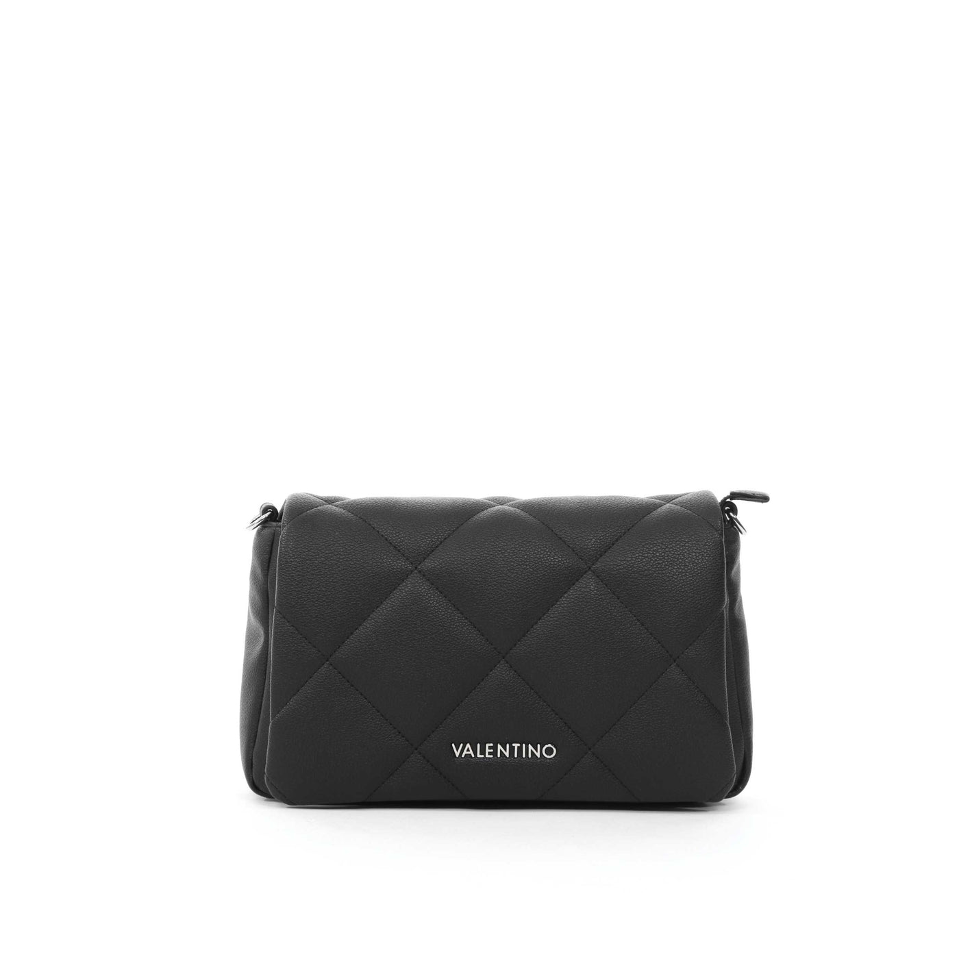 Valentino Bags Cold RE Ladies Shoulder Flap Bag in Black Front