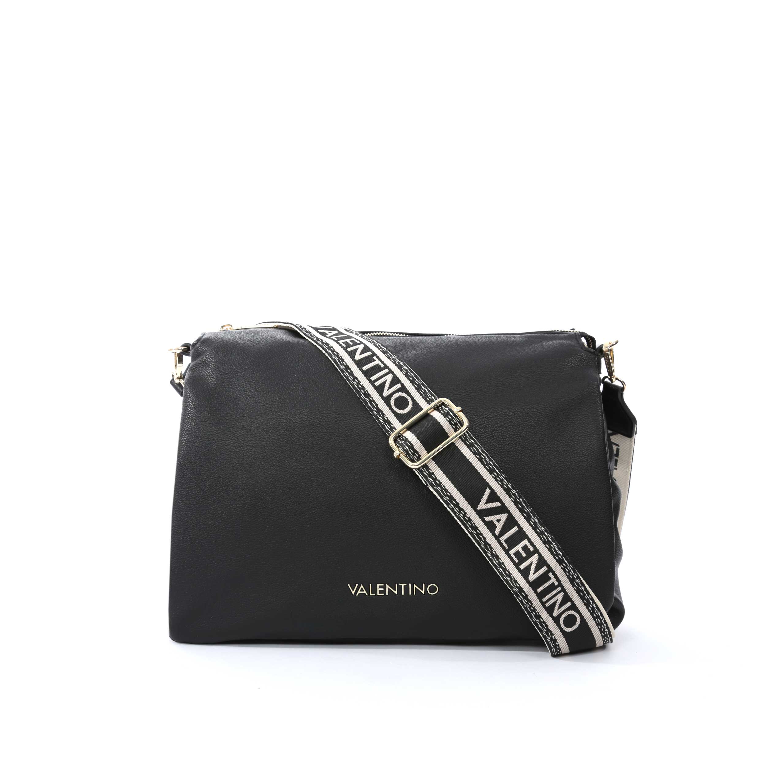 Valentino Bags Dea RE Hobo Bag in Black