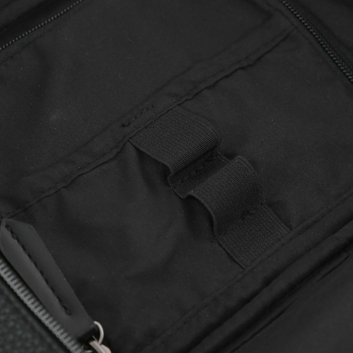 Valentino Bags Efeo Washbag in Black Inside Detail
