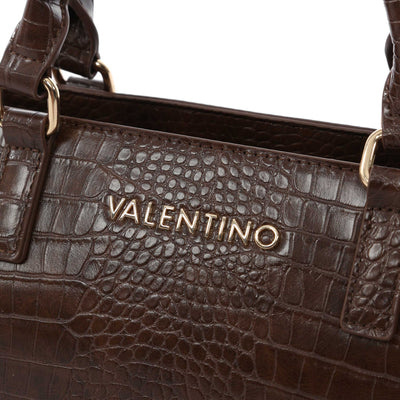 Valentino Bags Fire RE Ladies Tote Bag in Brown Logo
