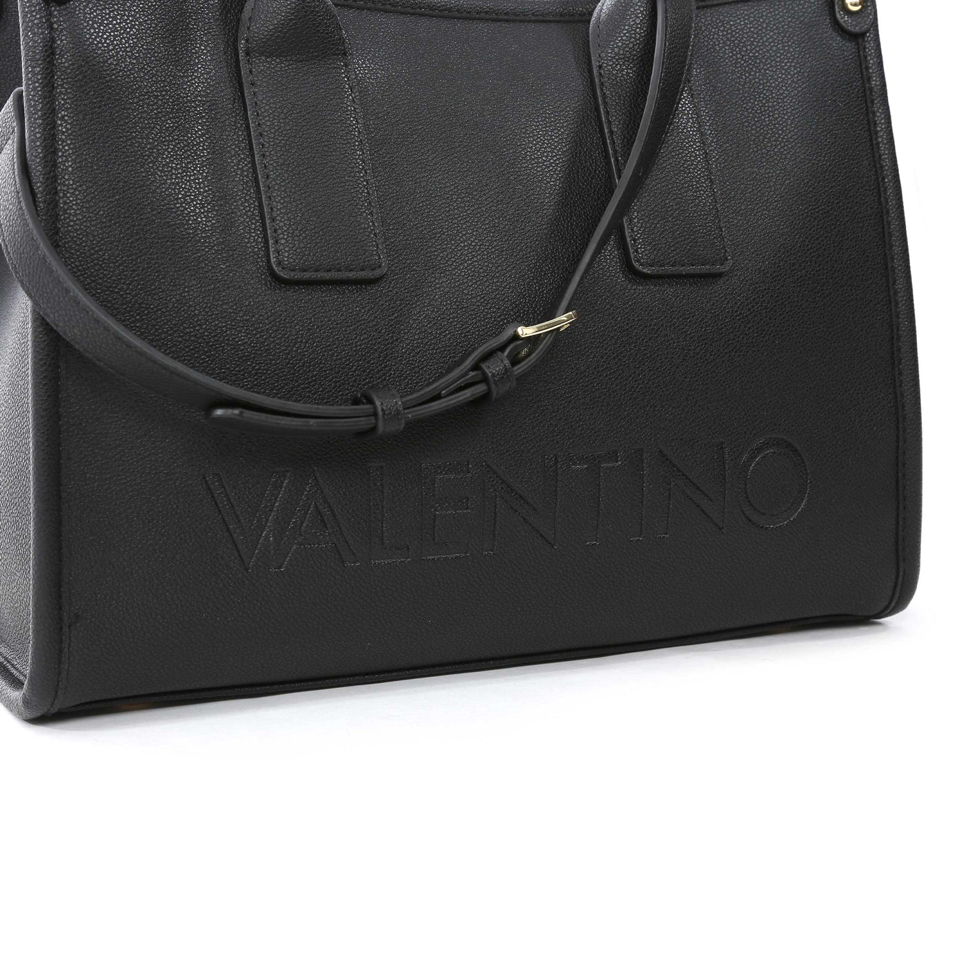 Valentino Bags Foxy RE Shopper Bag in Black Logo