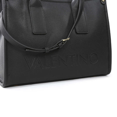 Valentino Bags Foxy RE Shopper Bag in Black Logo