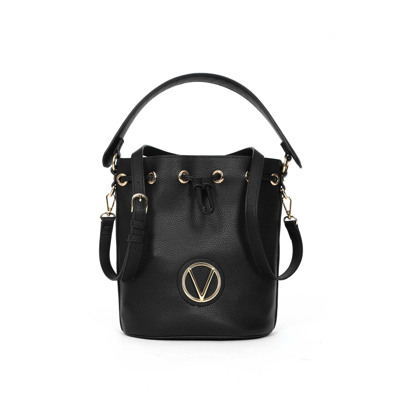 Valentino Bags Katong Ladies Bucket Bag in Black