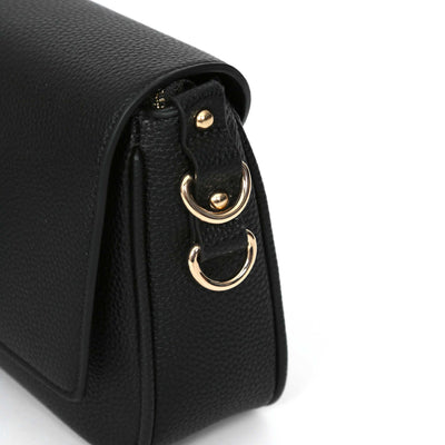 Valentino Bags Katong Ladies Shoulder Bag in Black Detail